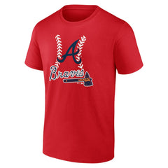 Red Atlanta Braves Fastball T-Shirt