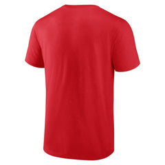 Red Chicago Cubs Fastball T-Shirt