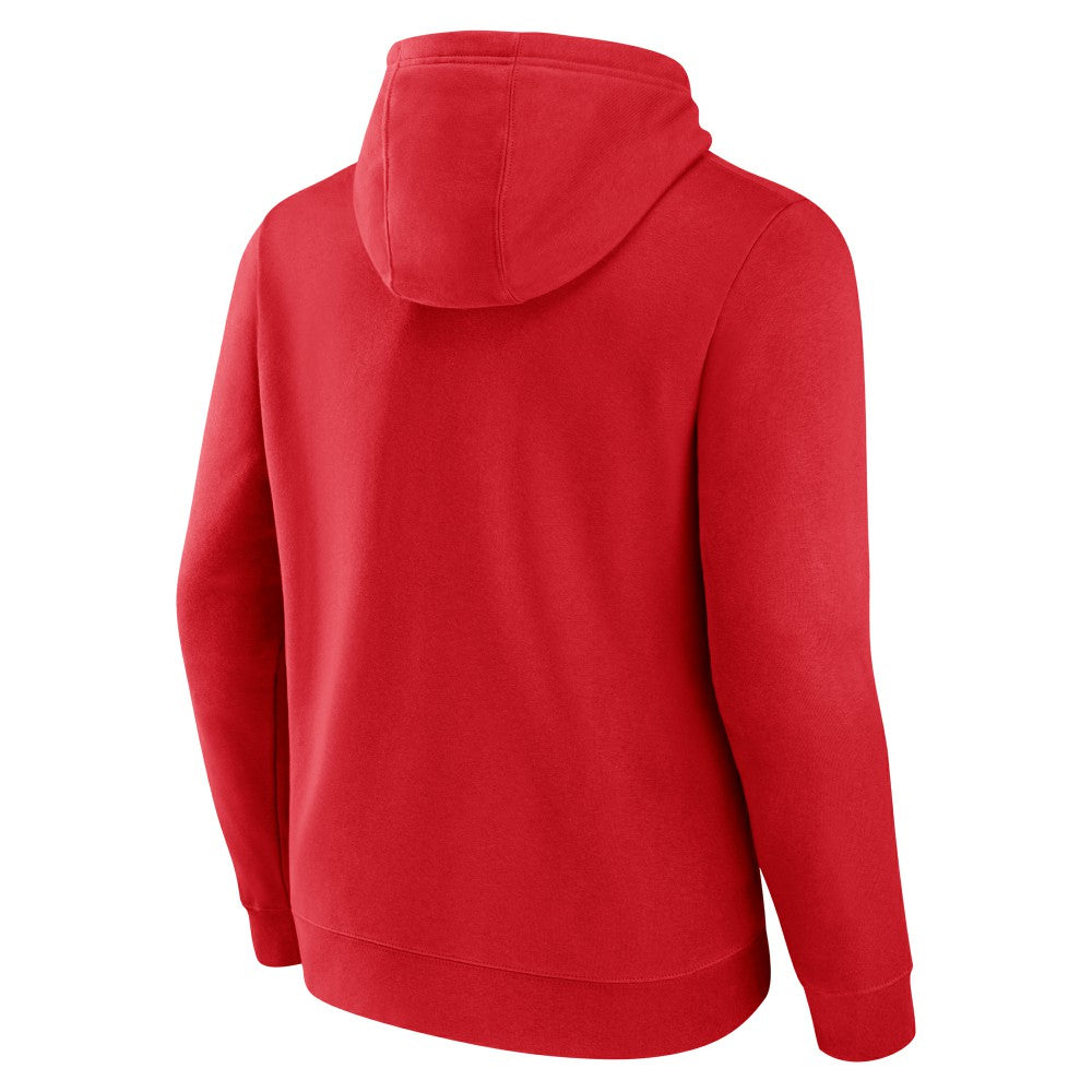Red Cleveland Guardians Fastball Pullover Hoodie