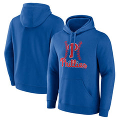 Royal Philadelphia Phillies Fastball Pullover Hoodie