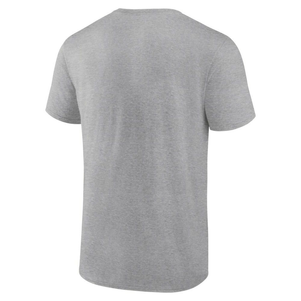 Heather Gray Chicago Cubs Fastball T-Shirt