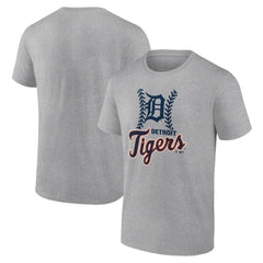 Heather Gray Detroit Tigers Fastball T-Shirt
