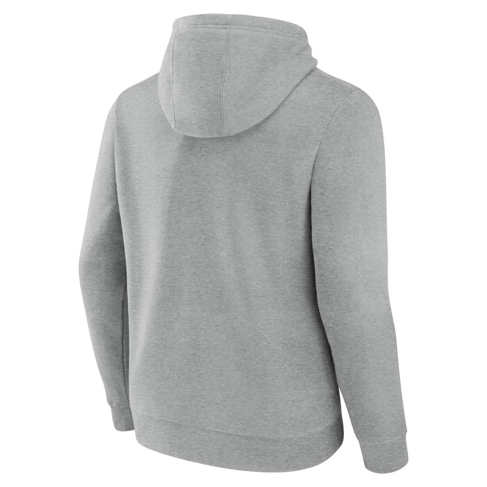 Gray Los Angeles Dodgers Fastball Pullover Hoodie