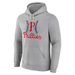 Gray Philadelphia Phillies Fastball Pullover Hoodie