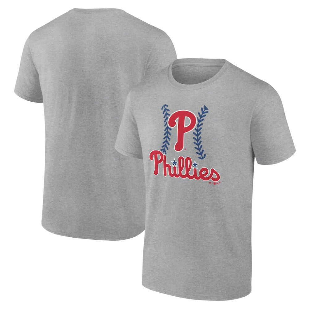 Heather Gray Philadelphia Phillies Fastball T-Shirt