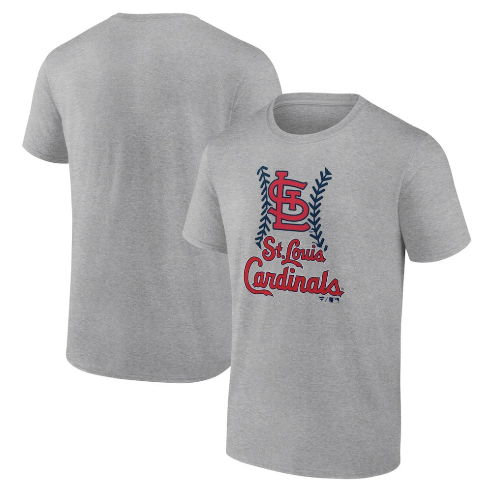 Heather Gray St. Louis Cardinals Fastball T-Shirt