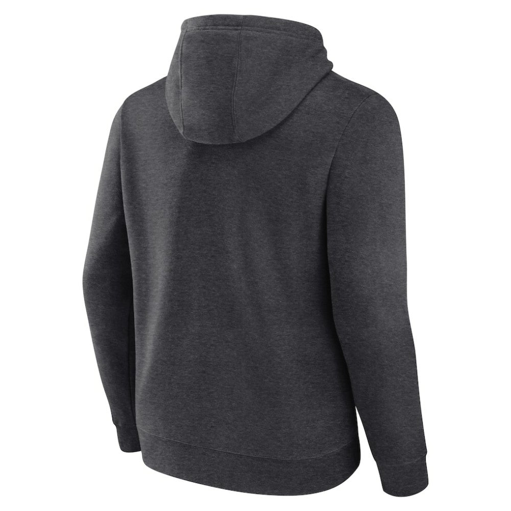 Charcoal Los Angeles Dodgers Monochrome Pullover Hoodie