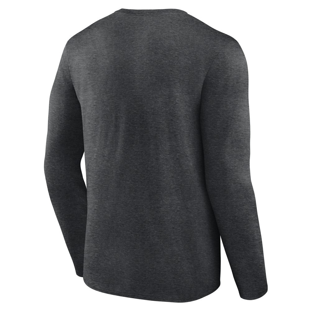Charcoal Milwaukee Brewers Monochrome Long Sleeve T-Shirt
