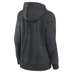 Charcoal St. Louis Cardinals Women's Monochrome Pullover Hoodie