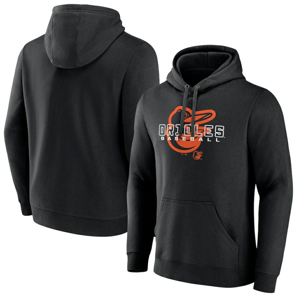 Black Baltimore Orioles Stellar Pullover Hoodie