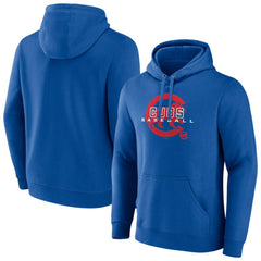 Royal Chicago Cubs Stellar Pullover Hoodie