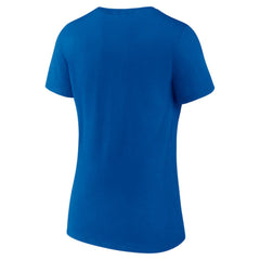 Royal Chicago Cubs Women's Stellar V-Neck T-Shirt