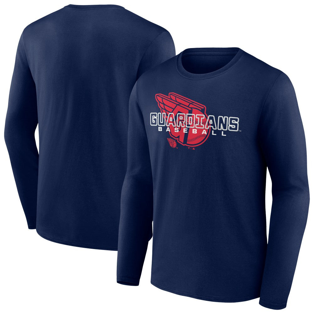 Navy Cleveland Guardians Stellar Long Sleeve T-Shirt
