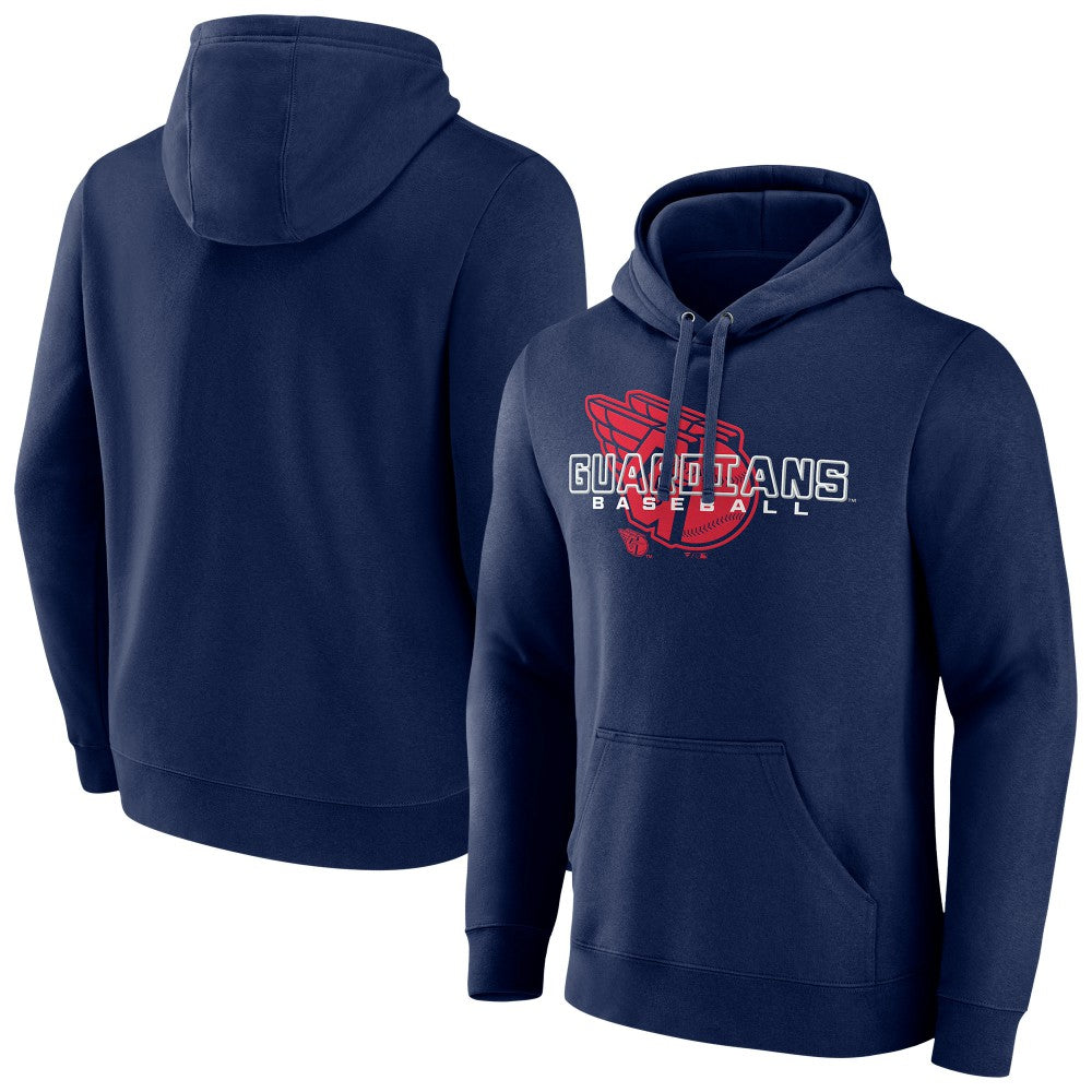 Navy Cleveland Guardians Stellar Pullover Hoodie