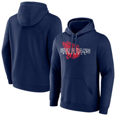Navy Cleveland Guardians Stellar Pullover Hoodie