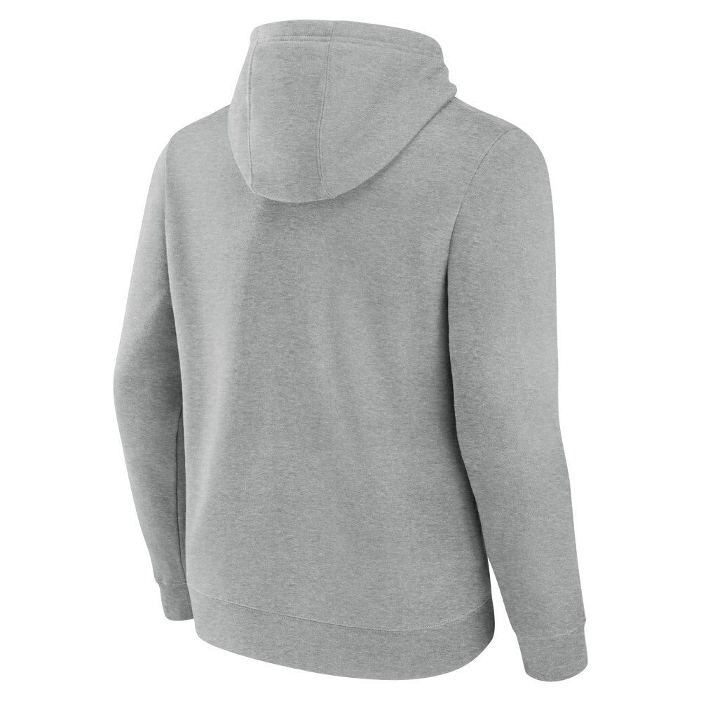Gray Cleveland Guardians Evanston Stencil Pullover Hoodie