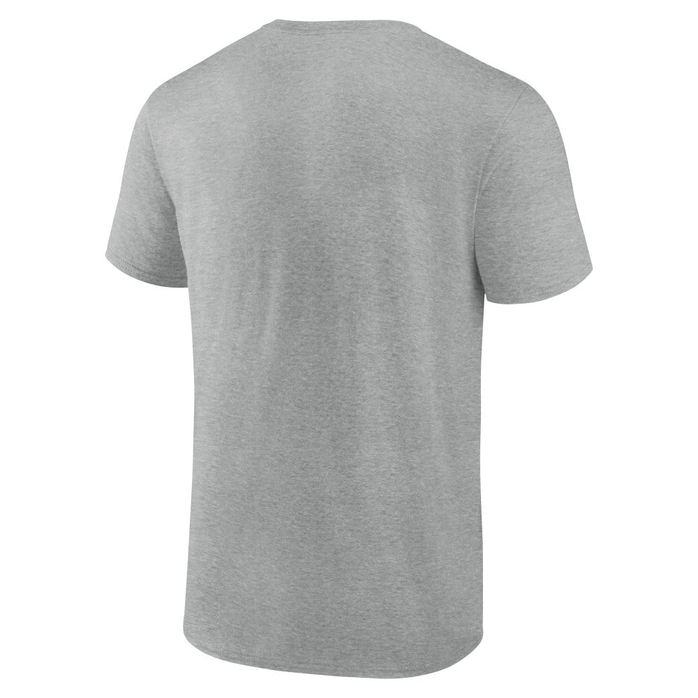 Heather Gray Milwaukee Brewers Evanston Stencil T-Shirt