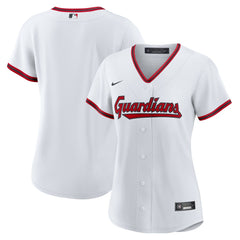 White Cleveland Guardians Nike Women's Home Replica 2.0 Jersey