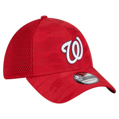 Red Washington Nationals New Era Subtle Camo 39THIRTY Flex Hat
