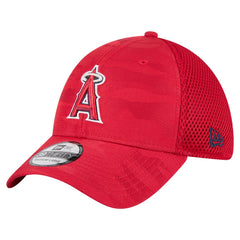 Red Los Angeles Angels New Era Subtle Camo 39THIRTY Flex Hat