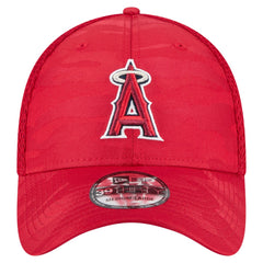 Red Los Angeles Angels New Era Subtle Camo 39THIRTY Flex Hat