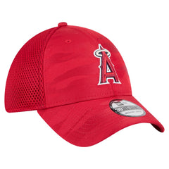 Red Los Angeles Angels New Era Subtle Camo 39THIRTY Flex Hat