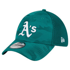 Green Athletics New Era Subtle Camo 39THIRTY Flex Hat