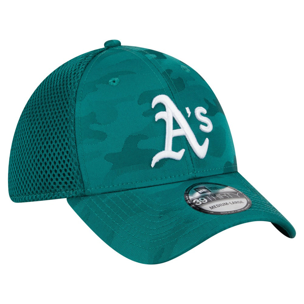 Green Athletics New Era Subtle Camo 39THIRTY Flex Hat