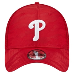 Red Philadelphia Phillies New Era Subtle Camo 39THIRTY Flex Hat