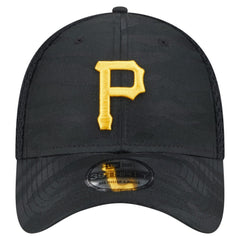 Black Pittsburgh Pirates New Era Subtle Camo 39THIRTY Flex Hat