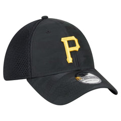 Black Pittsburgh Pirates New Era Subtle Camo 39THIRTY Flex Hat