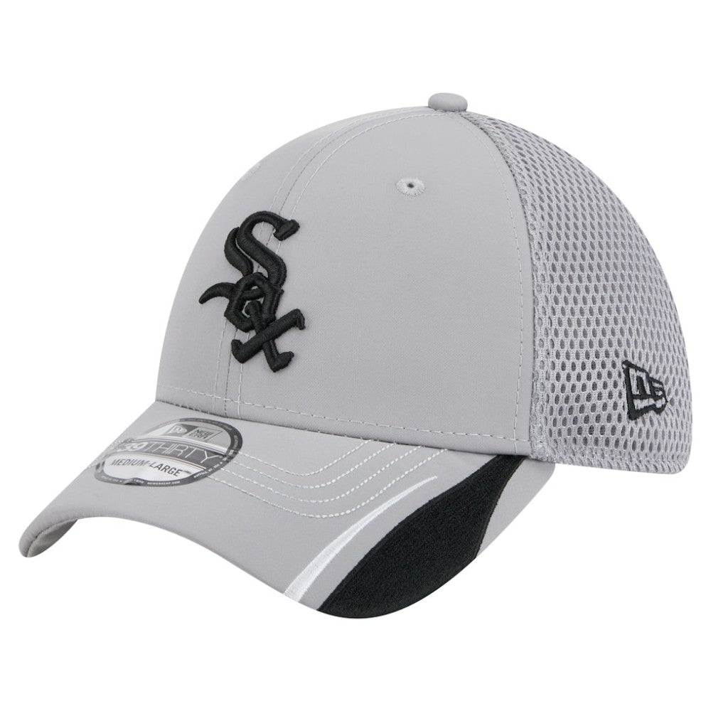 Gray Chicago White Sox New Era Linear 39THIRTY Flex Hat