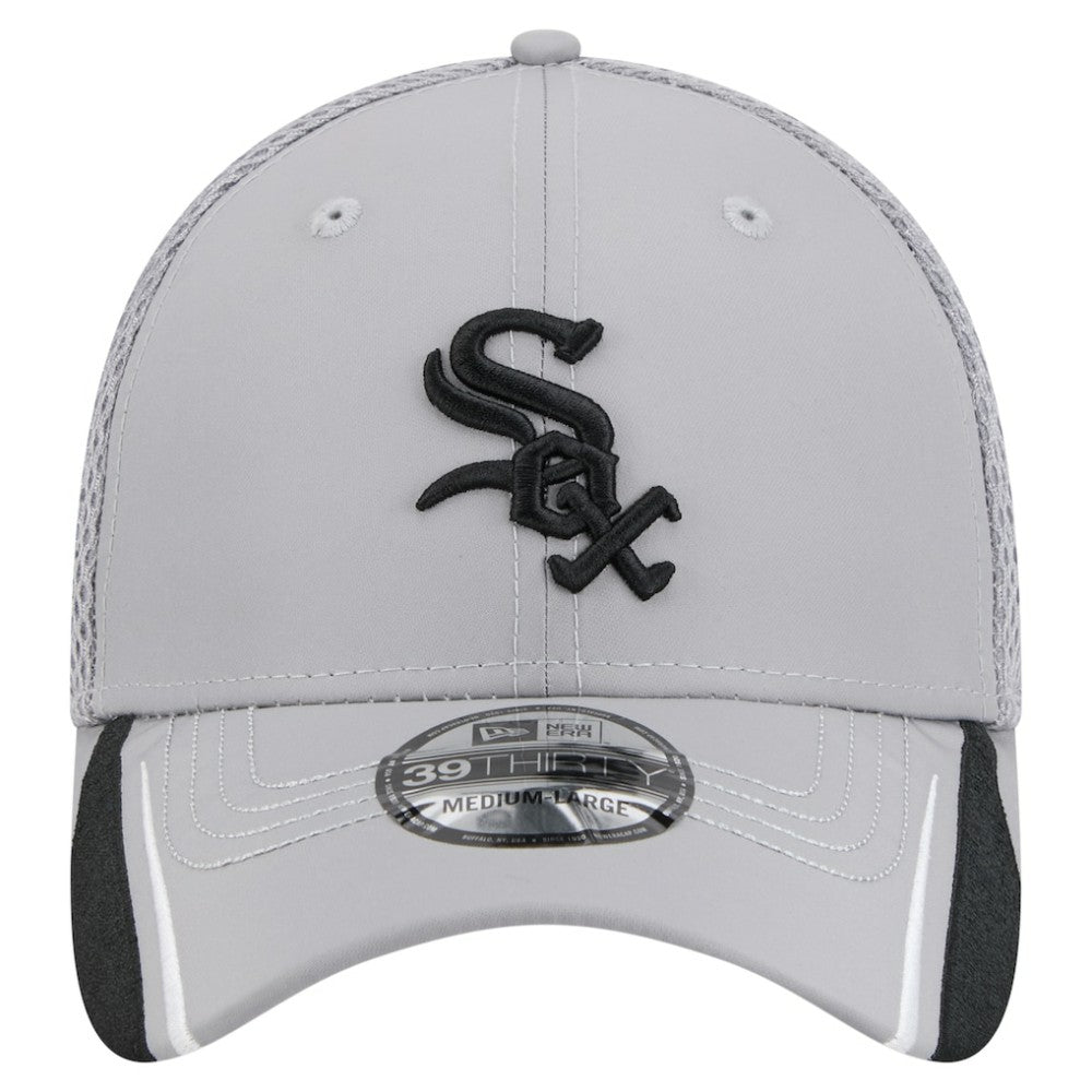 Gray Chicago White Sox New Era Linear 39THIRTY Flex Hat