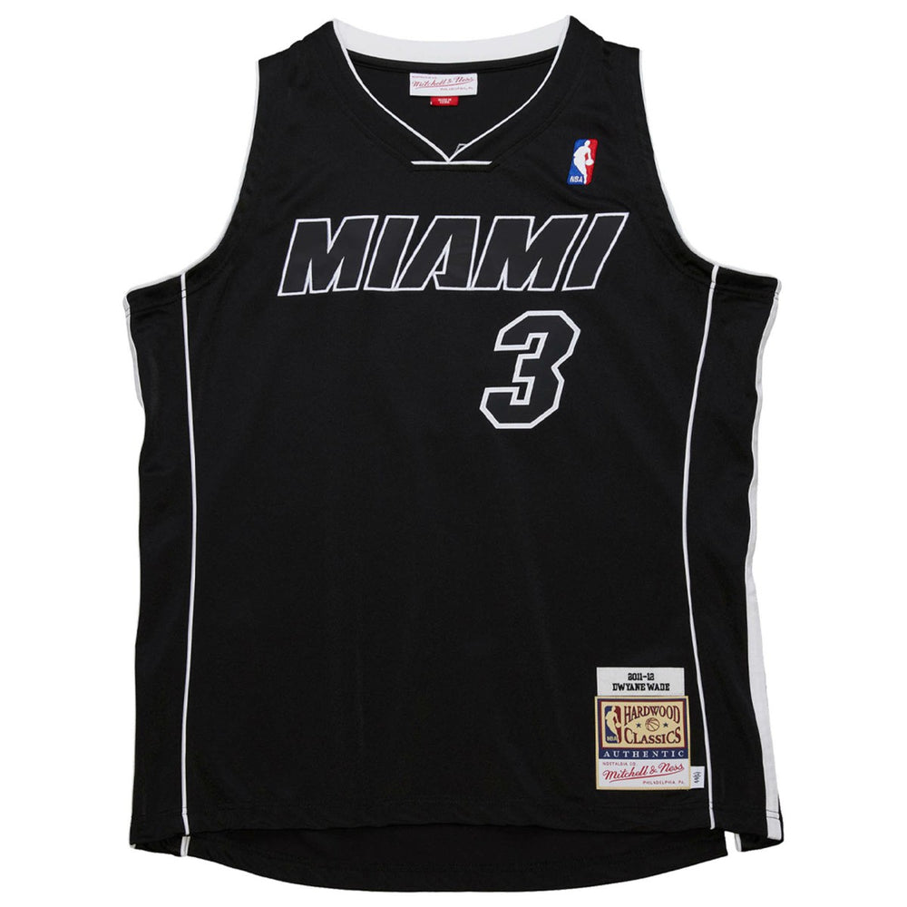 Mitchell & Ness Dwyane Wade Miami Heat 2011/12 Hardwood Classics Authentic Jersey