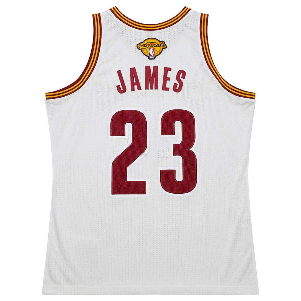 Mitchell & Ness LeBron James Cleveland Cavaliers 2015/16 Hardwood Classics Authentic Jersey sale