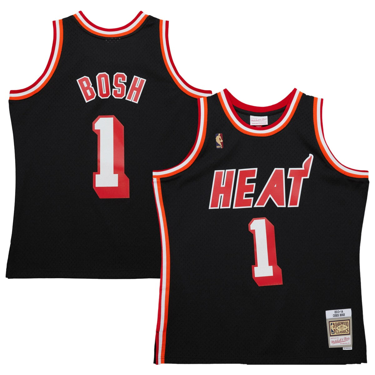 Mitchell & Ness Chris Bosh Miami Heat 2013/14 Hardwood Classics Swingman Jersey