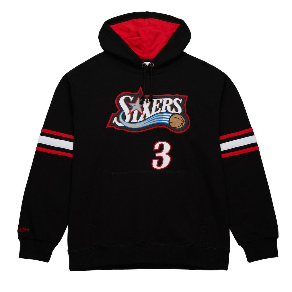 Mitchell & Ness Allen Iverson Philadelphia 76ers Name & Number Pullover Hoodie