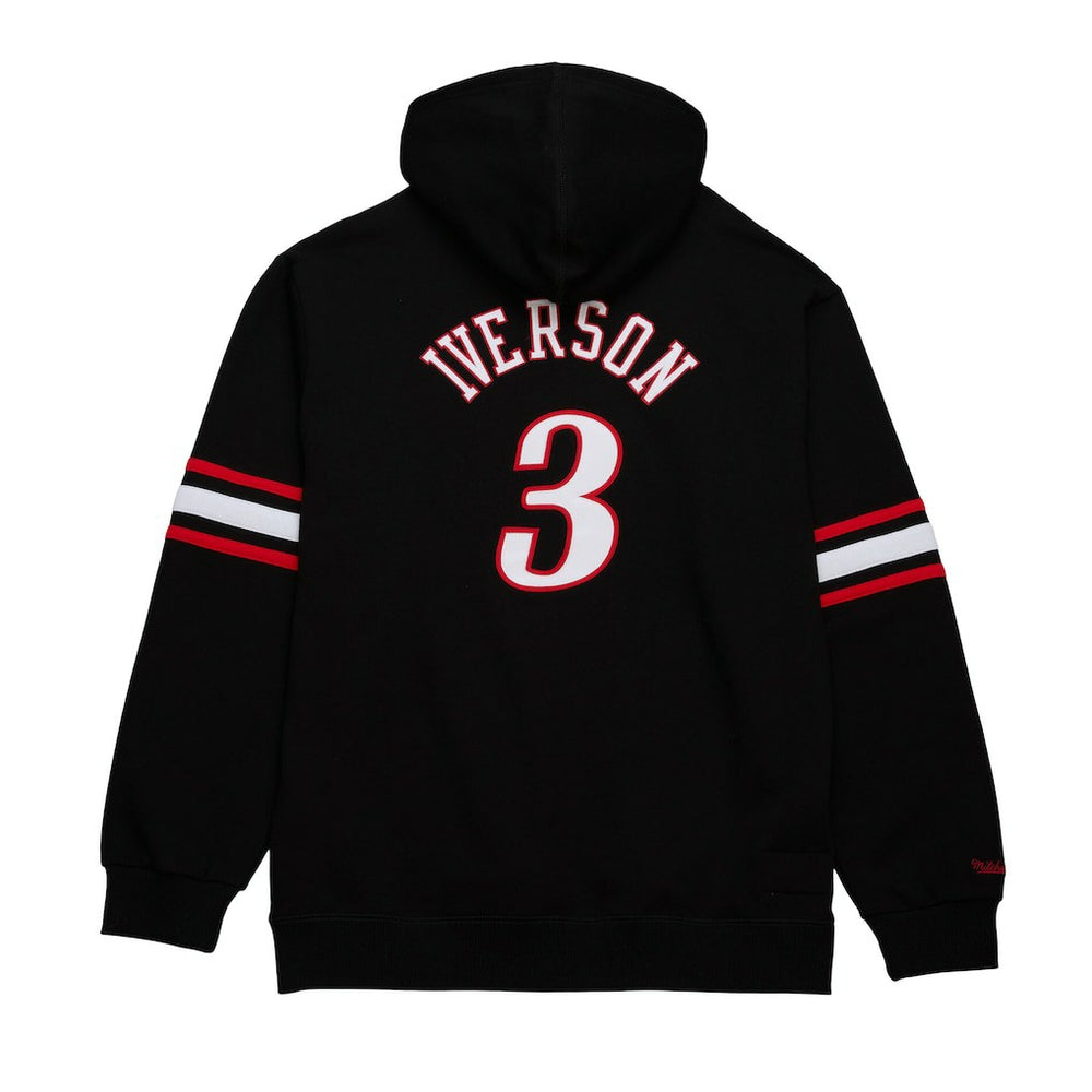 Mitchell & Ness Allen Iverson Philadelphia 76ers Name & Number Pullover Hoodie