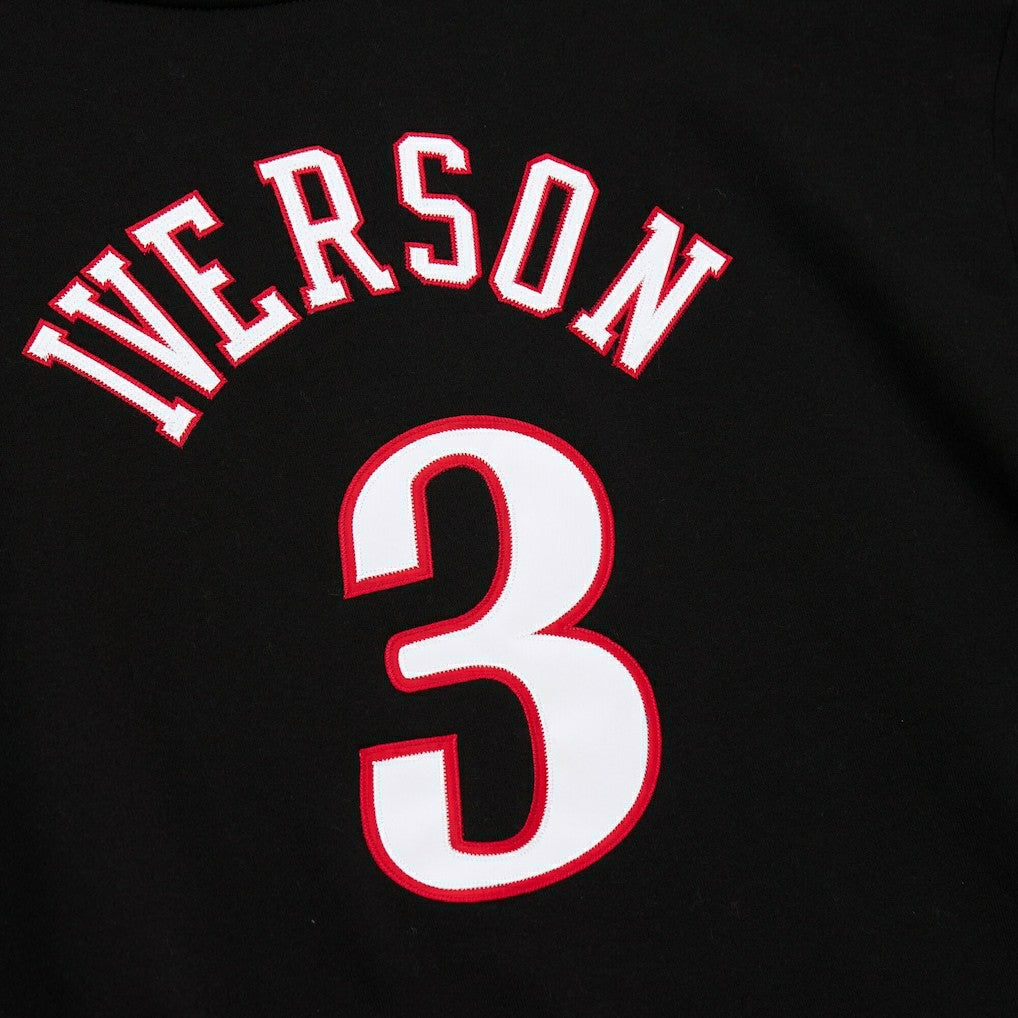 Mitchell & Ness Allen Iverson Philadelphia 76ers Name & Number Pullover Hoodie