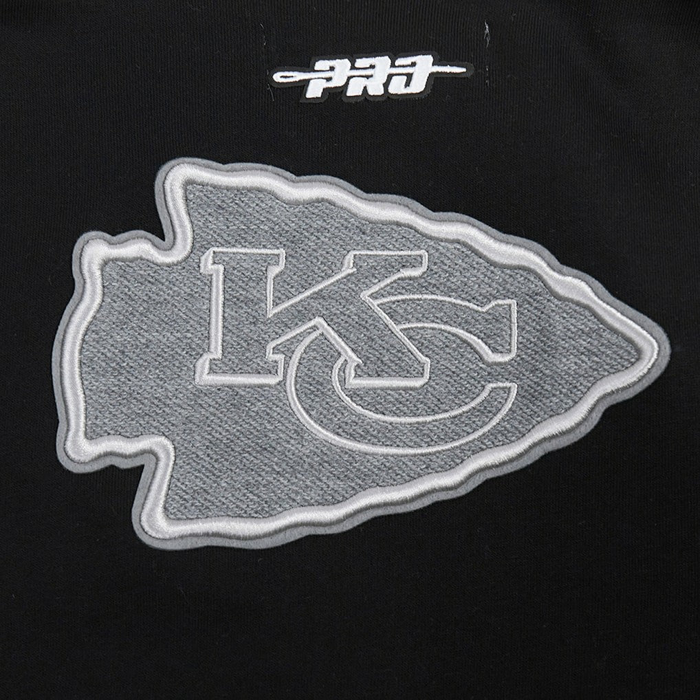 Pro Standard Women's Reverse French Terry Colorblock Full-Zip Hoodie - Kansas City Chiefs Hoodies