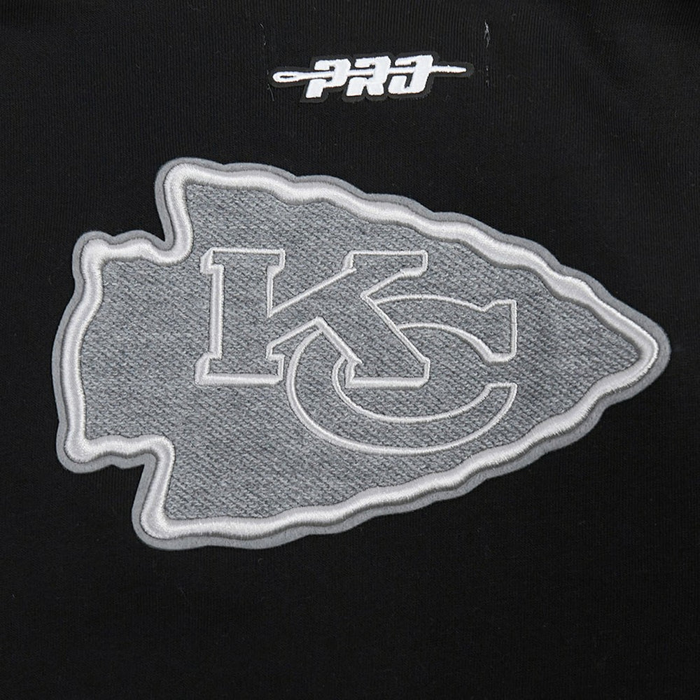 Pro Standard Women's Reverse French Terry Colorblock Full-Zip Hoodie - Kansas City Chiefs Hoodies