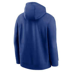 Royal Texas Rangers Nike Club Stack Pullover Hoodie