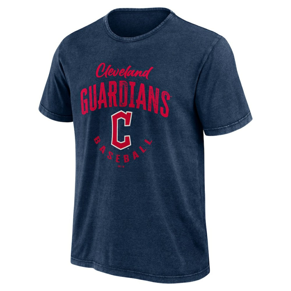Navy Cleveland Guardians Darius Rucker Collection by Fanatics Cooperstown Collection Washed T-Shirt