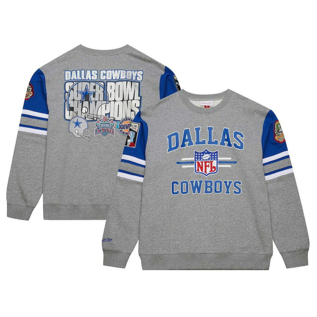 Vintage Logo Pullover Sweatshirt - Dallas Cowboys Pullover