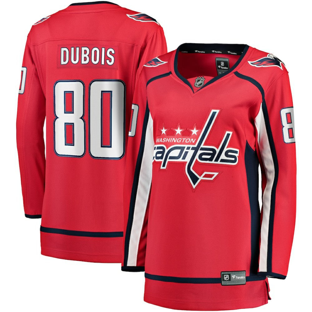 NHL Pierre-Luc Dubois Washington Capitals Fanatics Women's Home Premier Breakaway Player Jersey