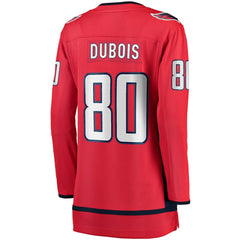 NHL Pierre-Luc Dubois Washington Capitals Fanatics Women's Home Premier Breakaway Player Jersey