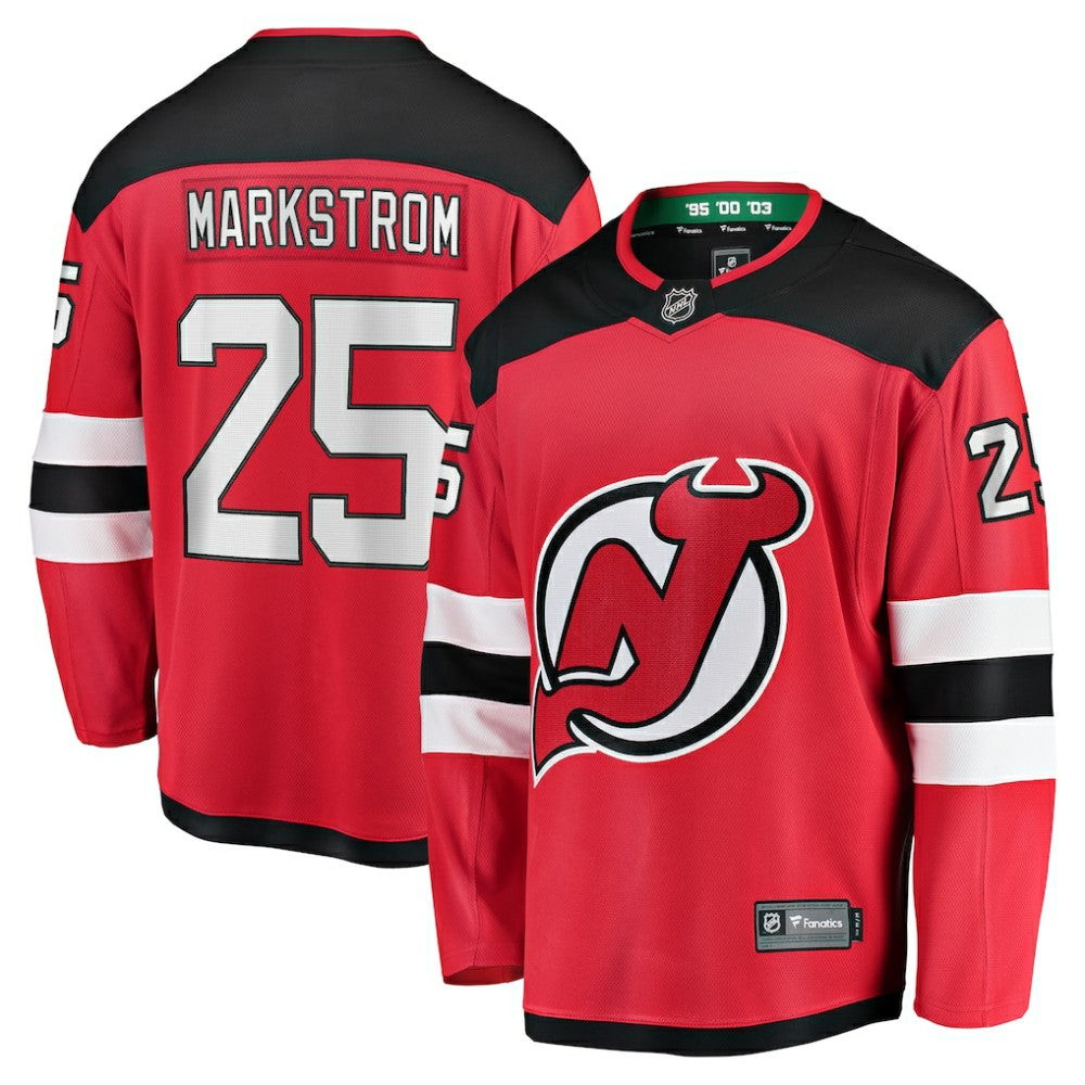 NHL Jacob Markstrom New Jersey Devils Fanatics Home Premier Breakaway Player Jersey