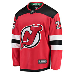 NHL Jacob Markstrom New Jersey Devils Fanatics Home Premier Breakaway Player Jersey
