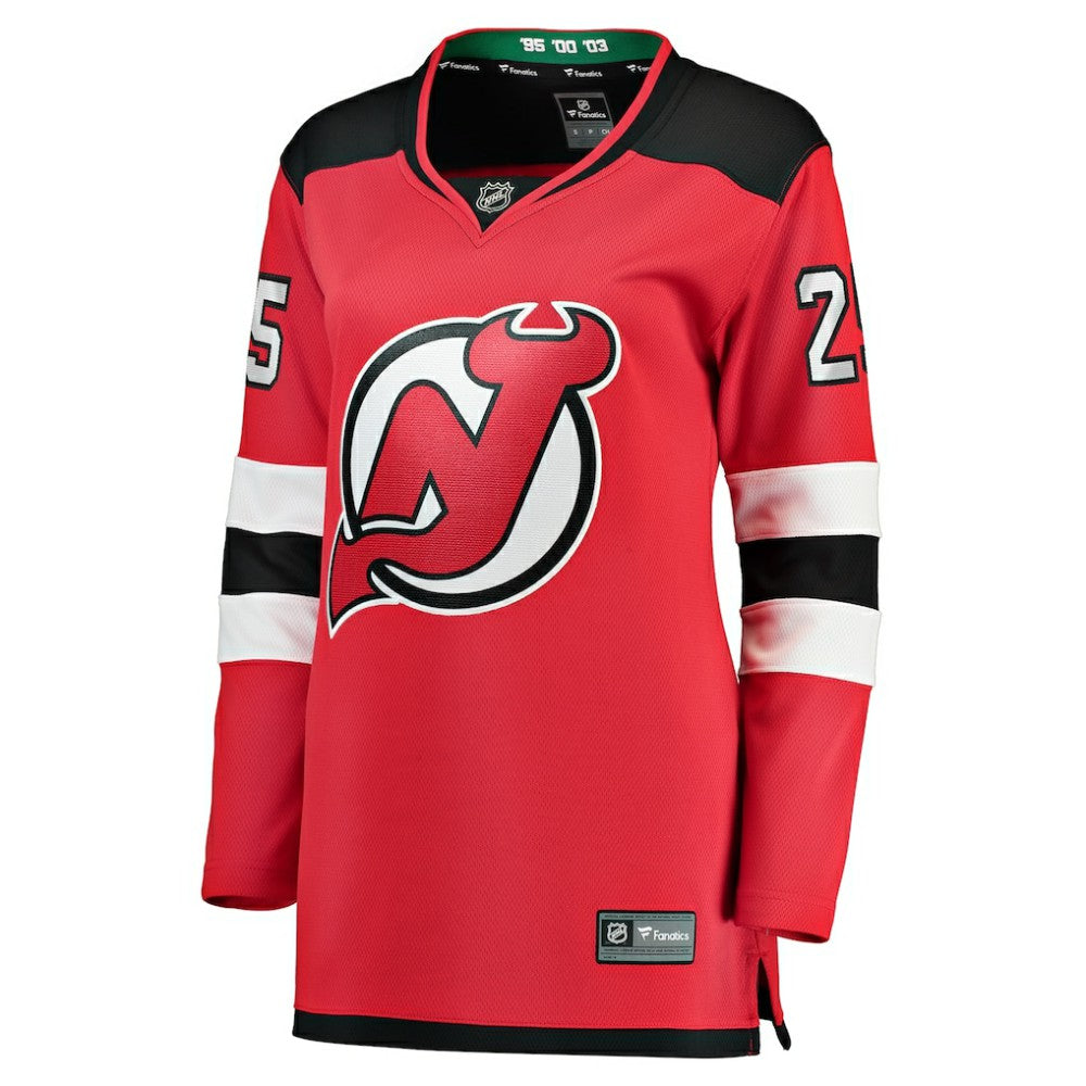NHL Jacob Markstrom New Jersey Devils Fanatics Women's Home Breakaway Jersey