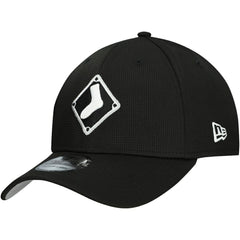 Black Chicago White Sox New Era 2025 Batting Practice 39THIRTY Flex Hat